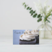 Chocolade Cupcakes Vanilla, bevroren Visitekaartje (Staand voorkant)