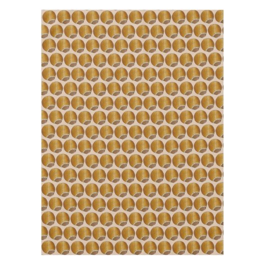 Chocolade Custard Cream gevuld Donut Doughnut Tafelkleed (Voorkant)