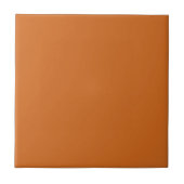 Chocolade #d2691e – Aardse, Rijke, Rustieke Charme Tegeltje (Voorkant)