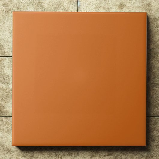 Chocolade #d2691e – Aardse, Rijke, Rustieke Charme Tegeltje