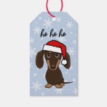 Chocolade Dachshund Kerstman Wiener Dog Kerstmis