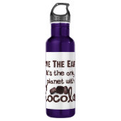 Chocolade Delight Waterfles (Voorkant)