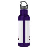 Chocolade Delight Waterfles (Achterkant)