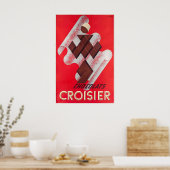 Chocolade Dessert Snoepjes Dranken Keuken Eten Poster (Keuken)