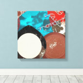 Chocolade Dingen Canvas Afdruk (Insitu (Houten vloer))