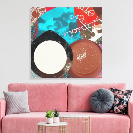 Chocolade Dingen Canvas Afdruk (Insitu (Woonkamer))