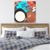 Chocolade Dingen Canvas Afdruk (Insitu (Slaapkamer))