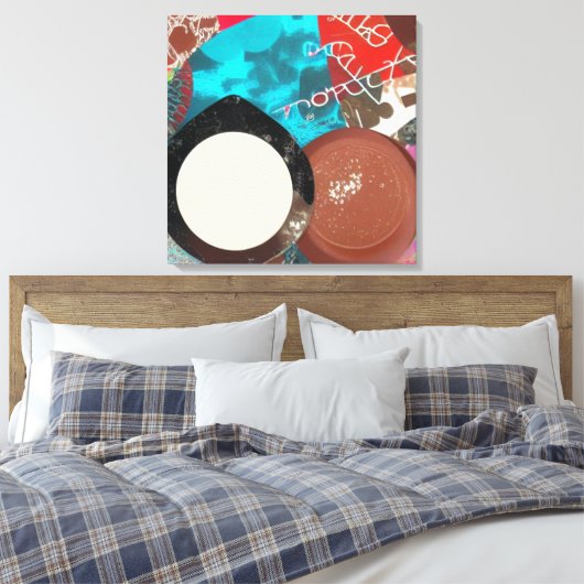 Chocolade Dingen Canvas Afdruk (Insitu (Slaapkamer))