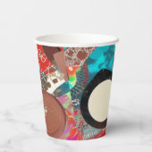 Chocolade Dingen Papieren Bekers (Achterkant)