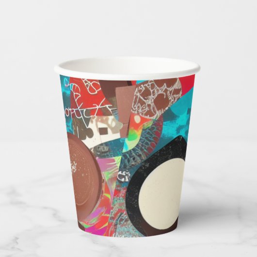 Chocolade Dingen Papieren Bekers (Voorkant)