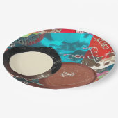 Chocolade Dingen Papieren Bordje (Gekanteld)