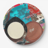 Chocolade Dingen Papieren Bordje (Voorkant)