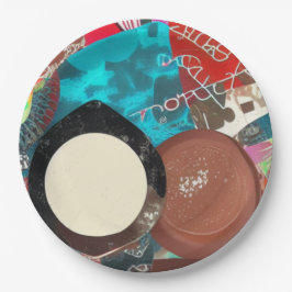 Chocolade Dingen Papieren Bordje