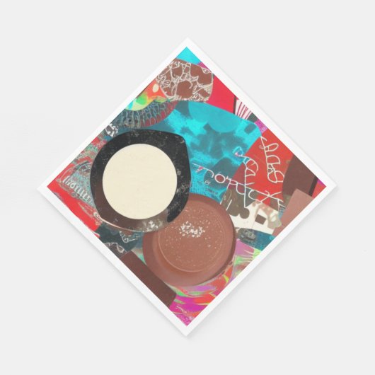 Chocolade Dingen Servet (Hoek)