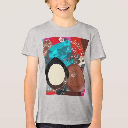 Chocolade Dingen Tri-Blend Shirt (Voorkant)