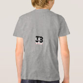 Chocolade Dingen Tri-Blend Shirt (Achterkant)
