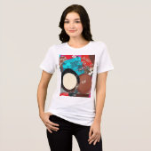 Chocolade Dingen Tri-Blend Shirt (Voorkant volledig)
