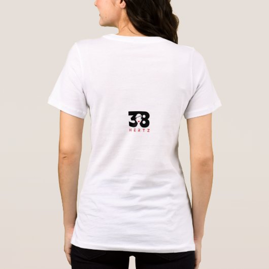 Chocolade Dingen Tri-Blend Shirt (Achterkant)