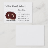 Chocolade Donut Bakery Visitekaartje (Voorkant / Achterkant)