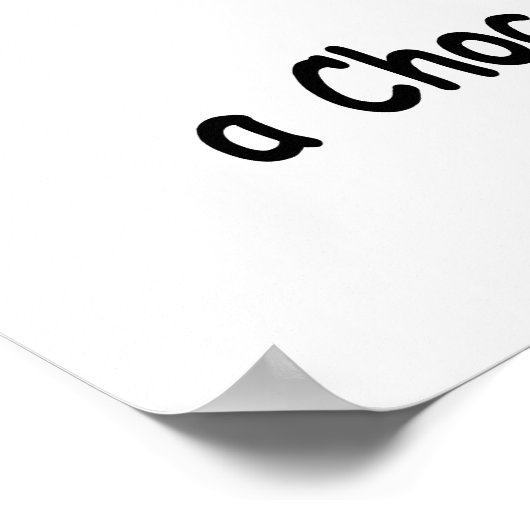 Chocolade Donut Diet Print (Hoek)