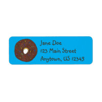 Chocolade Donut Doughnut Breakfast Food Sprinkles