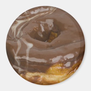 Chocolade donut koelkast of locker magneet