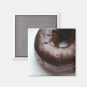 Chocolade donut magneet (Voorkant / Achterkant)