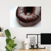 Chocolade Donut Print (Thuiskantoor)