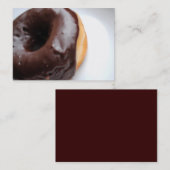 Chocolade Donut Visitekaartjes (Voorkant / Achterkant)