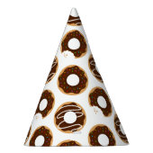 Chocolade Donuts Patroon Feesthoedjes (Rechts)