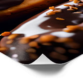 Chocolade Donuts Perfect Poster (Hoek)