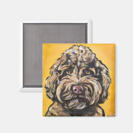 Chocolade Doodle Magneet (Voorkant / Achterkant)