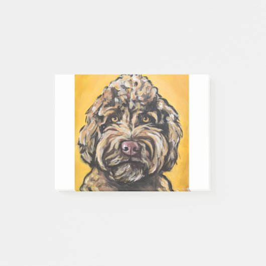 Chocolade Doodle Post-it® Notes (Voorkant)