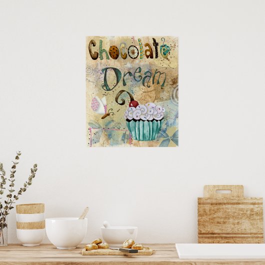 Chocolade Dream 20x24 Poster (Keuken)