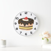 Chocolade Drip Cake met Aardbei Grote Klok (Huis)