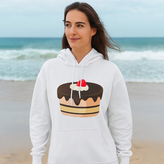 Chocolade Drip Cake met Aardbei Hoodie