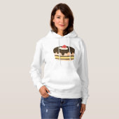 Chocolade Drip Cake met Aardbei Hoodie (Voorkant volledig)