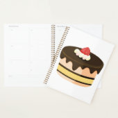 Chocolade Drip Cake met Aardbei Planner (Display)