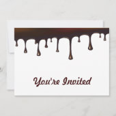 Chocolade Drip set Kaart (Voorkant)