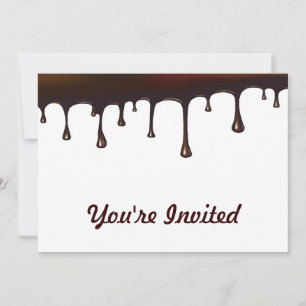 Chocolade Drip set Kaart