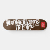 CHOCOLADE DROP Skateboard, 7¾" Deck Persoonlijk Skateboard (Horizontaal)