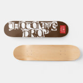 CHOCOLADE DROP Skateboard, 7¾" Deck Persoonlijk Skateboard (Horizontaal)