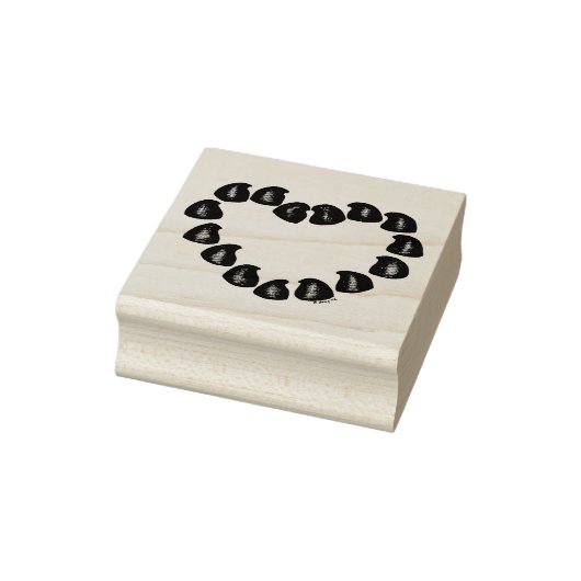 Chocolade druppels Snoep Hartwriekjes Valentijnsda Rubberstempel (Stempel)