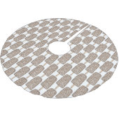 Chocolade Eclair Ice Cream Popsicle Junk Food Kerstboom Rok (Gekanteld)