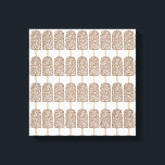 Chocolade Eclair Ice Cream Popsicles Popsicles Kun Canvas Afdruk<br><div class="desc">Met een originele markeerafbeelding van een chocolade eclair popsikel.</div>