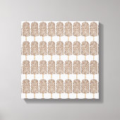 Chocolade Eclair Ice Cream Popsicles Popsicles Kun Canvas Afdruk (Voorkant)