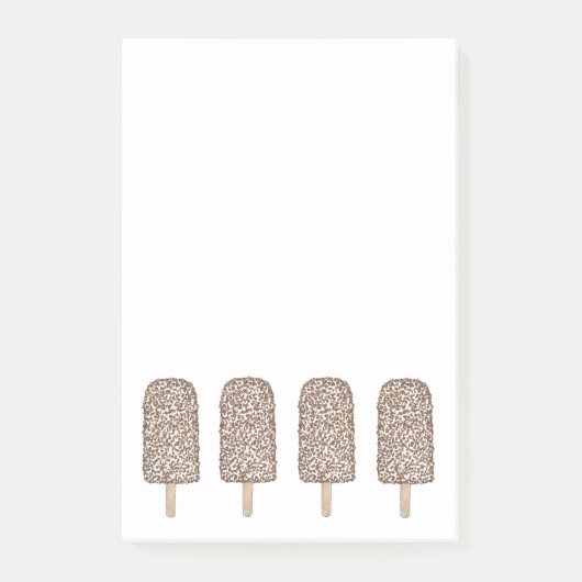 Chocolade Eclair Ice Cream Popsicles post-it Post-it® Notes (Voorkant)