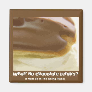Chocolade Eclair Magnet