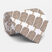 Chocolade Eclair Popsicles Ice Cream Stropdas (Opgerold)