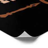 Chocolade - een beetje chocolade per dag poster (Hoek)